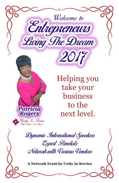 POSTER For Entrepreneurs Living The Dream 2017
