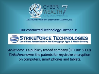 StrikeForce Technologies - keystroke encryption for computer, smart phones and tablets.