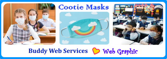Cootie masks in school
