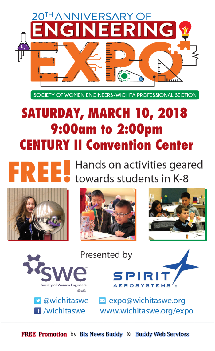 Wichita KS - Engineering Expo Event for Kids K-8