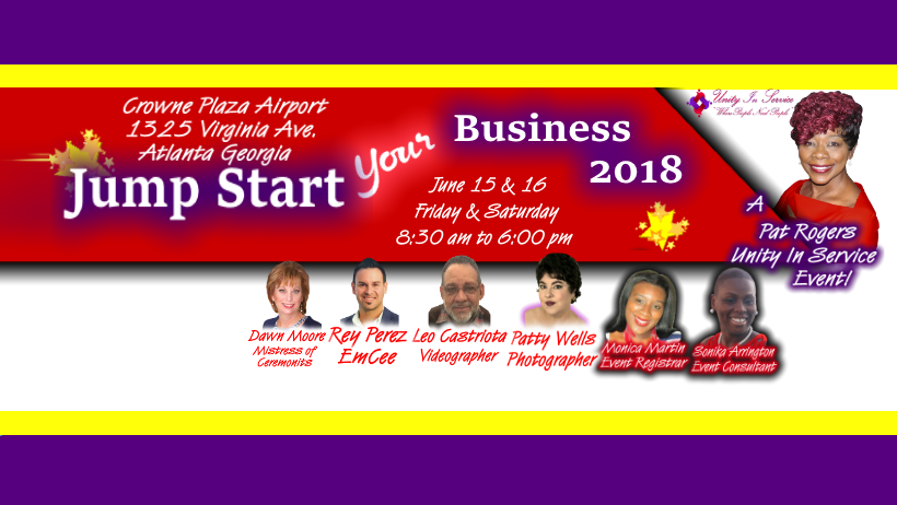 Facebook Profile Cover for Jump Start Your Business 2018 - Atlanta